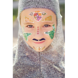 FACE STICKERS - KNIGHT