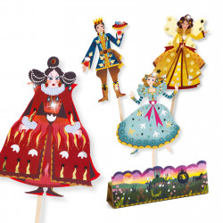 MARIONETTES A DECORER - CENDRILLON