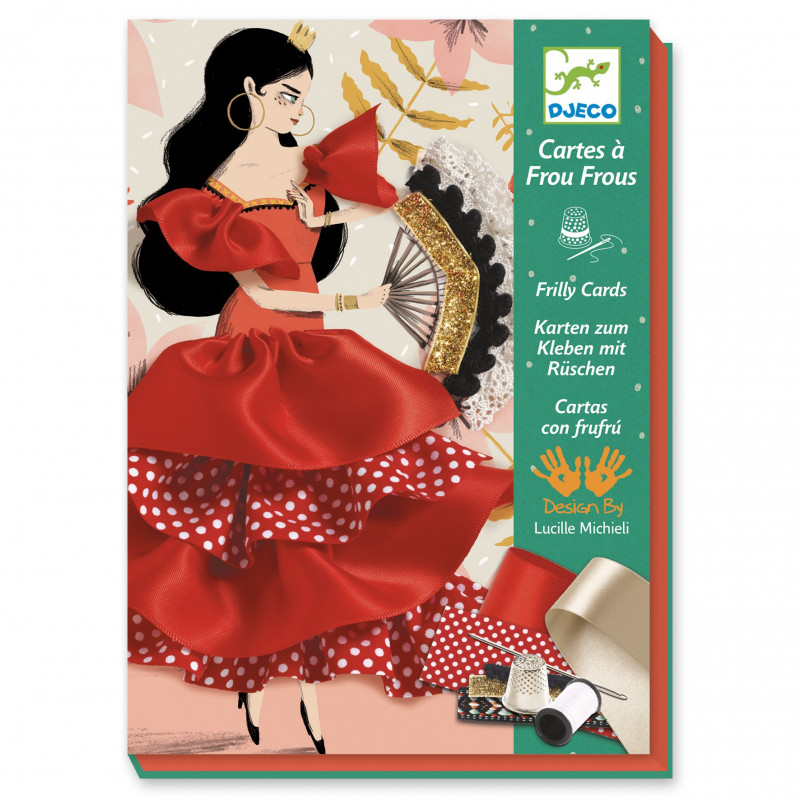 FRILLY CARDS - FLAMENCO