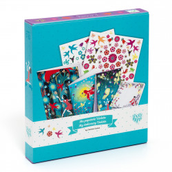 COFFRET PAPETERIE - VIOLETTE