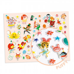 PUFFY STICKERS - THE PARTY