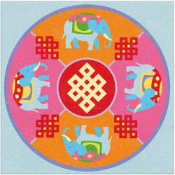 COLOURED SAND - TIBETAN MANDALAS