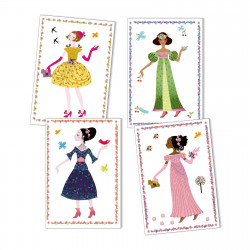 STICKERS & PAPERDOLLS - DRESSES THROUGH THE SEASONS