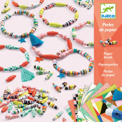 PAPER BEADS - SPRING BRACELETS