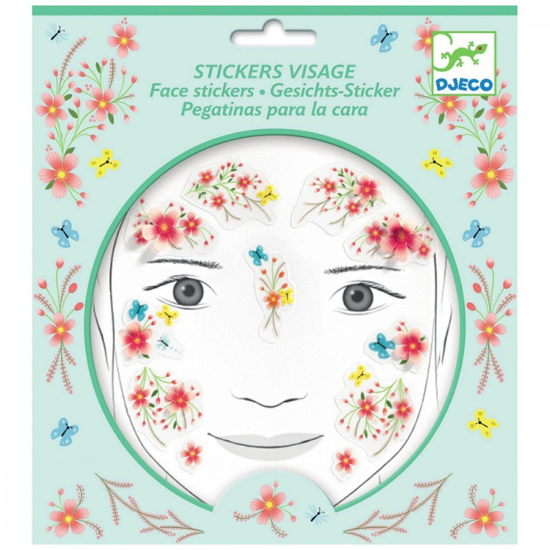 STICKERS VISAGE - FEE DU PRINTEMPS