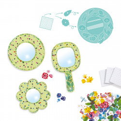 MIRRORS TO DECORATE - PRETTY FLOWERS