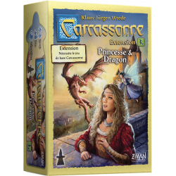 CARCASSONNE EXT. 3 : PRINCESSE ET DRAGON