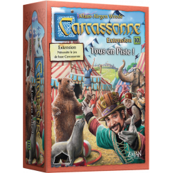 CARCASSONNE EXT. 10 : TOUS EN PISTE !