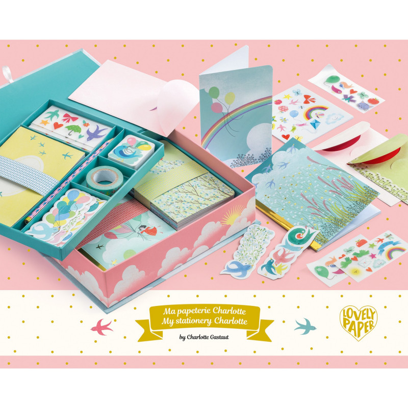 COFFRET PAPETERIE CHARLOTTE COFFRET PAPETERIE CHARLOTTE