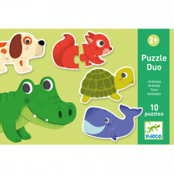 PUZZLE DUO ANIMAUX