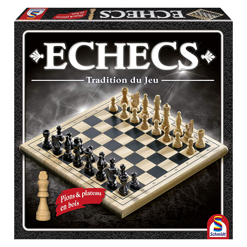 JEU D'ECHECS EN BOIS