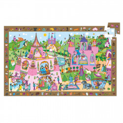 OBSERVATION PUZZLE - PRINCESSES 54 PCS