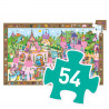 OBSERVATION PUZZLE - PRINCESSES 54 PCS