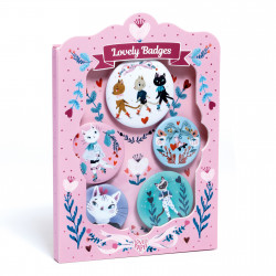 LOVELY BADGES - CATS