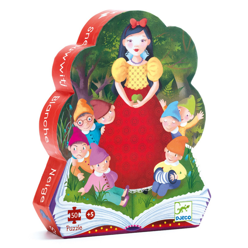 SILHOUETTE PUZZLES - SNOW WHITE - 50 PCS SILHOUETTE PUZZLES - SNOW WHITE - 50 PCS