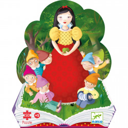 PUZZLE SILHOUETTE - BLANCHE NEIGE - 50 PCS