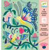 CARTES A GRATTER PASTEL - JARDIN FABULEUX