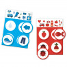 LOTO 16 PCS - COULEURS