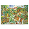 PUZZLE OBSERVATION - DINOSAURES 100 PCS + LIVRET