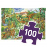 OBSERVATION PUZZLE - DINOSAURS 100 PCS + BOOKLET