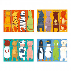 12 COLOUR ANIMAL BLOCKS