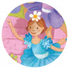 LA BALLERINE A LA FLEUR PUZZLE 36 PCS