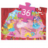 LA BALLERINE A LA FLEUR PUZZLE 36 PCS