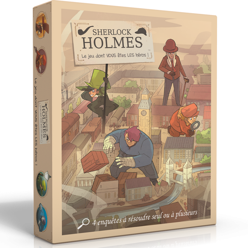 SHERLOCK HOLMES : LE JEU DONT  VOUS ÊTES LES HÉROS