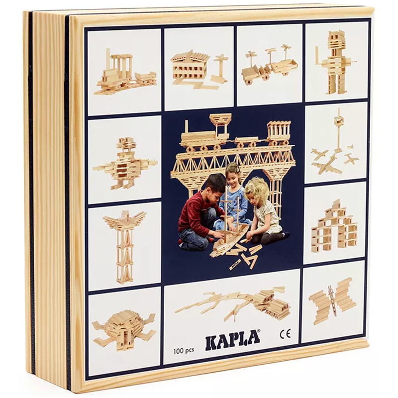 Livre coffret jeux Kapla - Jeux de construction