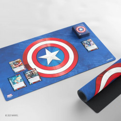 MARVEL CHAMPIONS PLAYMAT CAPTAIN AMERICA