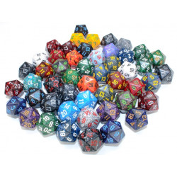 SPECKLED D20 DICE