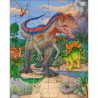 PUZZLES DINOSAURES 24 PCS