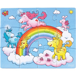 PUZZLES LICORNES DANS LES NUAGES