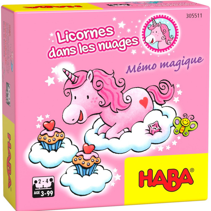 LICORNES DANS LES NUAGES : MEMO MAGIQUE