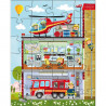 PUZZLES MA PETITE CASERNE DE POMPIERS