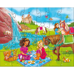 PUZZLES HORSE GIRLS