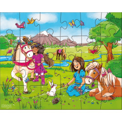 PUZZLES HORSE GIRLS