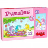 PUZZLES UNICORN GLITTERLUCK - ROSALIE & FRIENDS