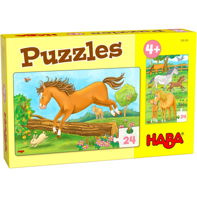 PUZZLES CHEVAUX