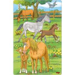 PUZZLES CHEVAUX