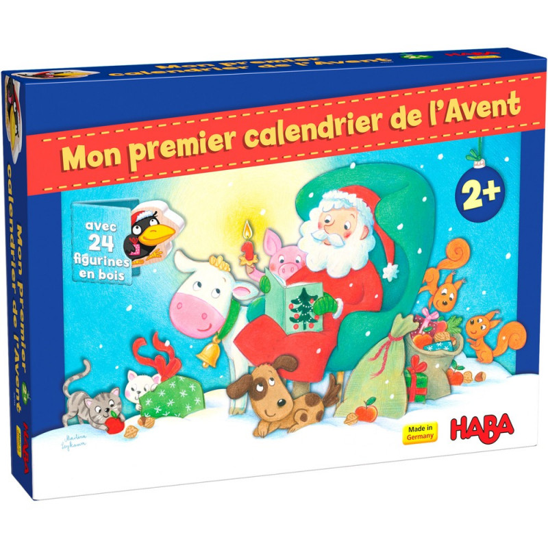 MON PREMIER CALENDRIER DE L'AVENT : NOËL À LA FERME