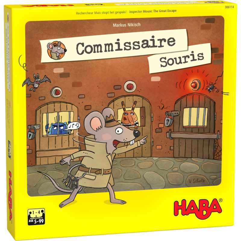 INSPECTOR MOUSE: THE GREAT ESCAPE (FRENCH BOX)