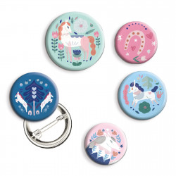 LOVELY BADGES CHEVAUX