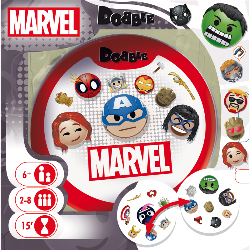 DOBBLE MARVEL EMOJI DOBBLE MARVEL EMOJI