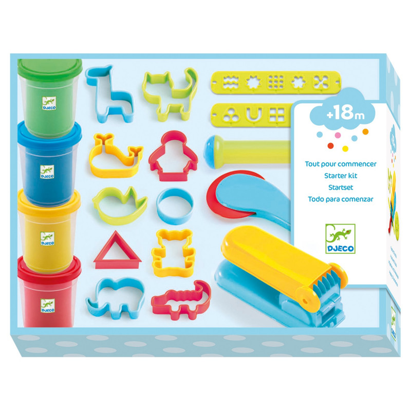 PATE A MODELER - 4 POTS ET 21 OUTILS PATE A MODELER - 4 POTS ET 21 OUTILS