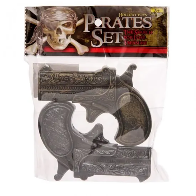 LOT DE 2 PISTOLETS PIRATES