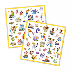 PAPER STICKERS - MERMAIDS