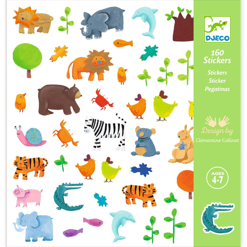 PAPER STICKERS - ANIMALS