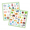 STICKERS PAPIER - ANIMAUX