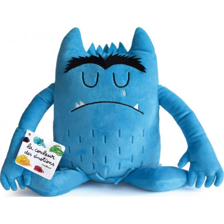 LA COULEUR DES ÉMOTIONS : PELUCHE BLEUE
